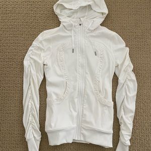 Lululemon Dance Studio Jacket White Size 6